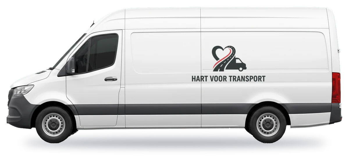 Grote bestelbus van Hart voor Transport